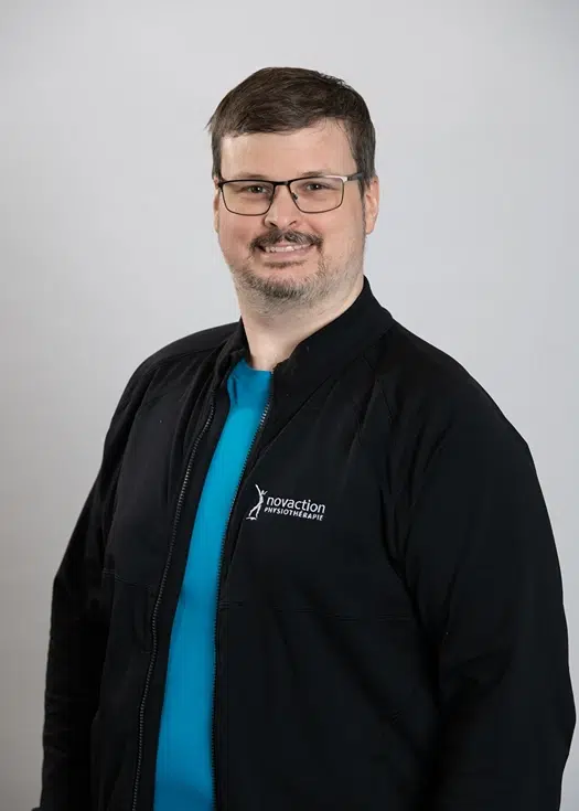 Photo du personnel de physiothérapie chez Novaction