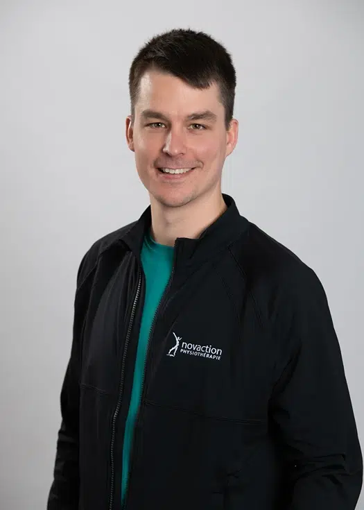 Photo du personnel de physiothérapie chez Novaction